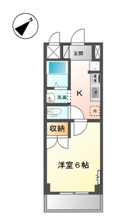 九条駅 徒歩5分 9階の物件間取画像